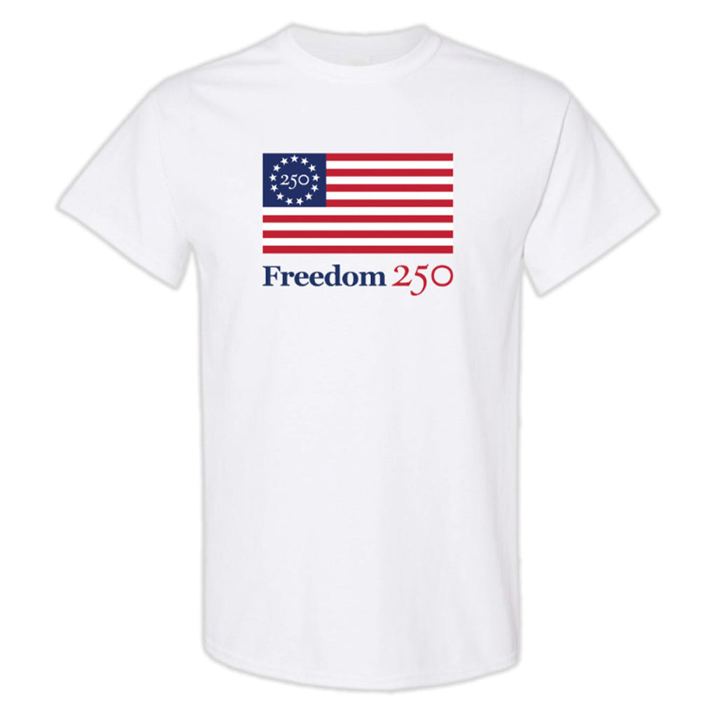 Official Freedom 250 Unisex White Tee
