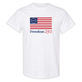 Official Freedom 250 Unisex White Tee