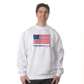 Official Freedom 250 Unisex White Fleece Sweatshirt