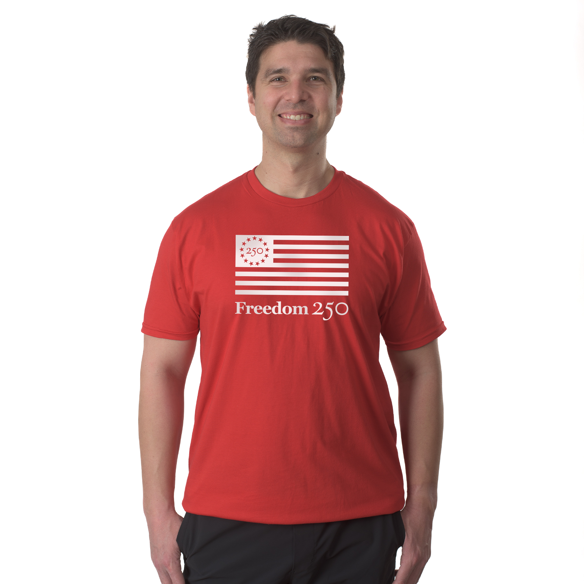 Official Freedom 250 Unisex Red Tee