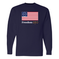 Official Freedom 250 Unisex Navy Fleece Sweatshirt