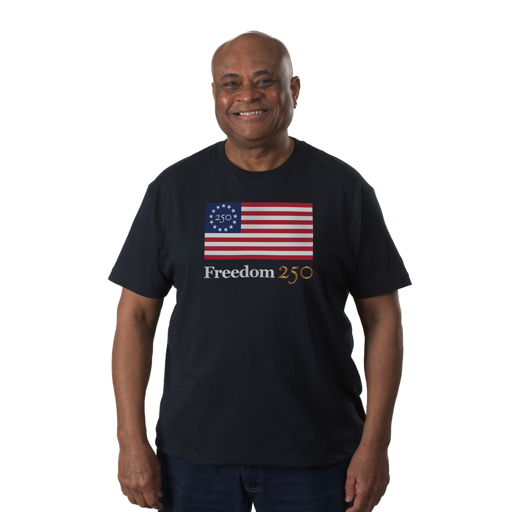 Official Freedom 250 Unisex Black Tee