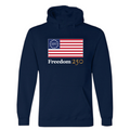 Freedom 250 Unisex Navy Hooded Pullover
