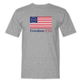 Official Freedom 250 Unisex Dark Ash Tee
