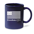 Freedom 250 11oz. Navy Mug