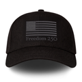 Freedom 250 Black Structured Hat